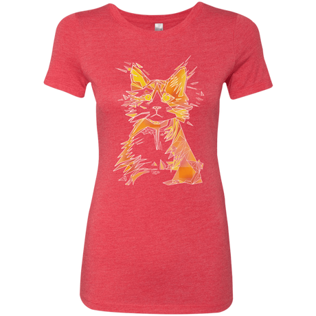 T-Shirts Vintage Red / S Scattered Women's Triblend T-Shirt