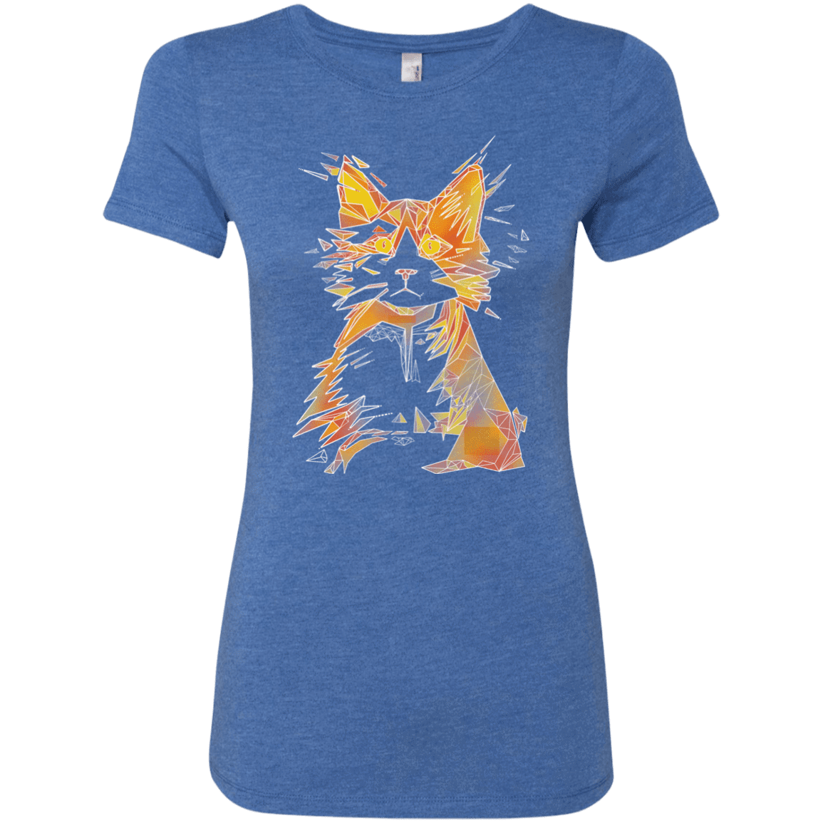 T-Shirts Vintage Royal / S Scattered Women's Triblend T-Shirt