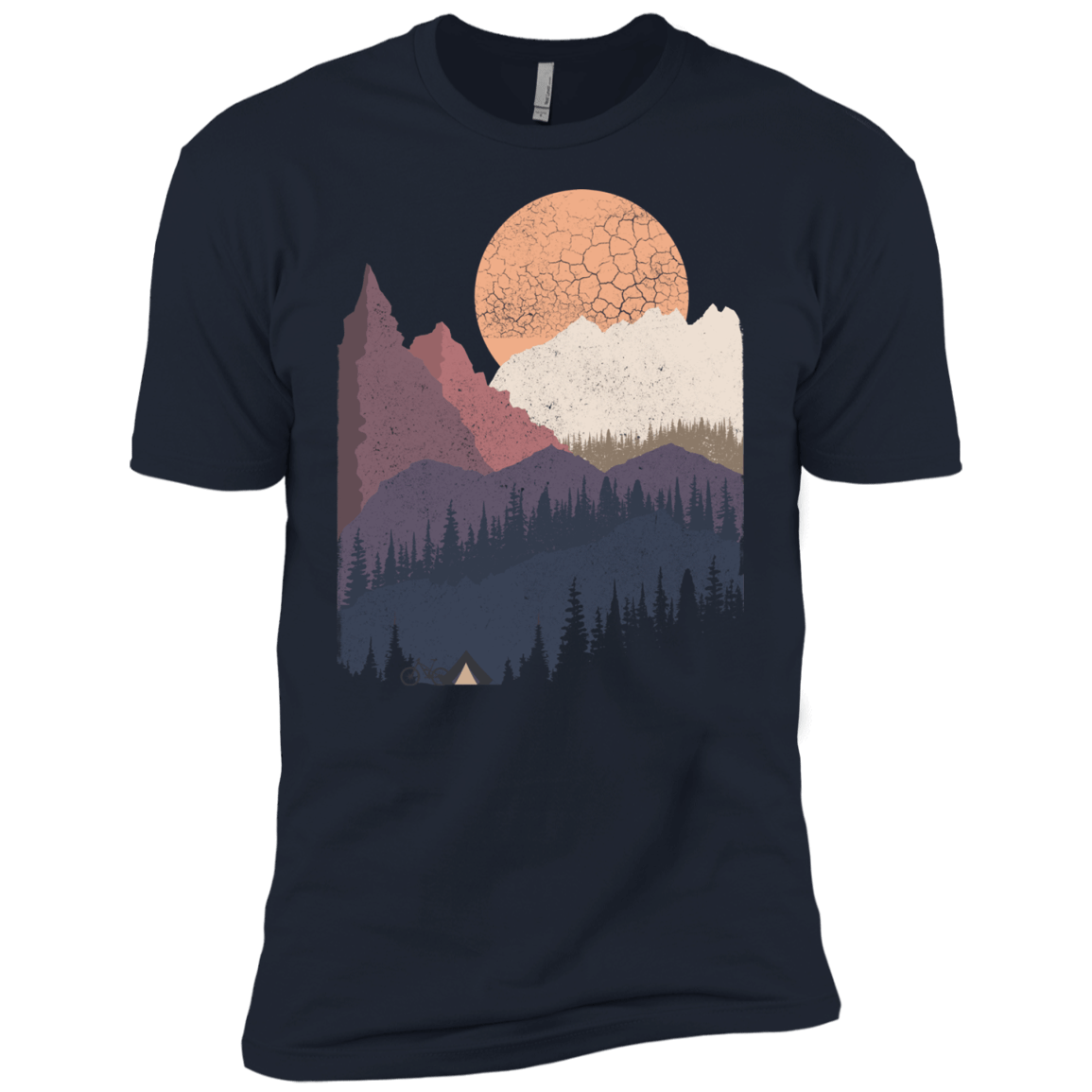 Scenic Camping Boys Premium T-Shirt