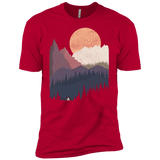 Scenic Camping Boys Premium T-Shirt