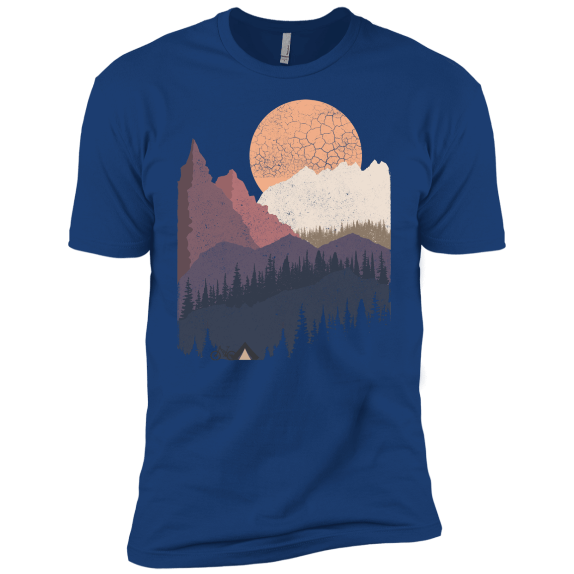 Scenic Camping Boys Premium T-Shirt