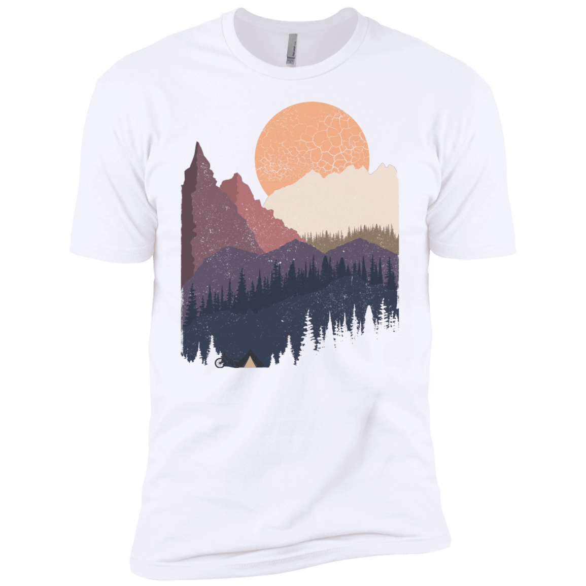 Scenic Camping Boys Premium T-Shirt