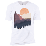 Scenic Camping Boys Premium T-Shirt
