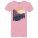 T-Shirts Light Pink / YXS Scenic Camping Girls Premium T-Shirt