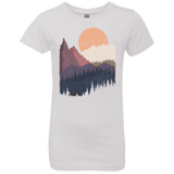 T-Shirts White / YXS Scenic Camping Girls Premium T-Shirt