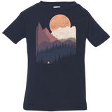 T-Shirts Navy / 6 Months Scenic Camping Infant Premium T-Shirt