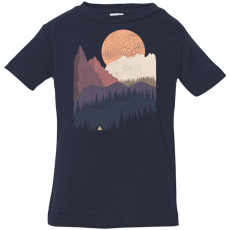 T-Shirts Navy / 6 Months Scenic Camping Infant Premium T-Shirt