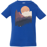 T-Shirts Royal / 6 Months Scenic Camping Infant Premium T-Shirt