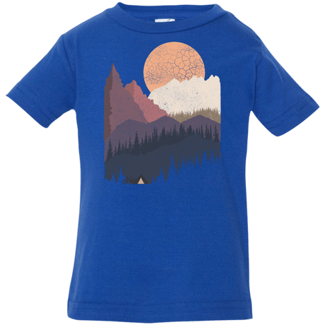 T-Shirts Royal / 6 Months Scenic Camping Infant Premium T-Shirt