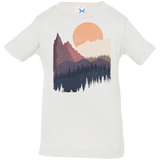 T-Shirts White / 6 Months Scenic Camping Infant Premium T-Shirt