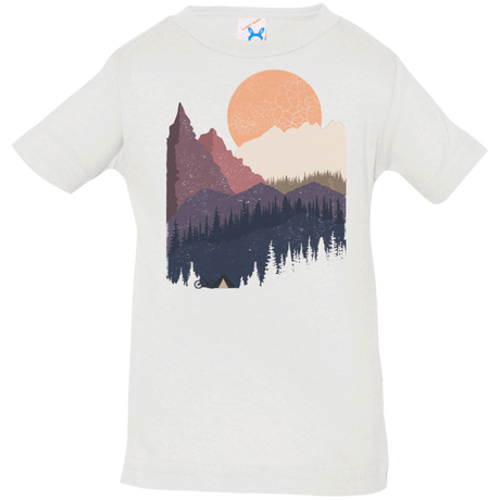 T-Shirts White / 6 Months Scenic Camping Infant Premium T-Shirt