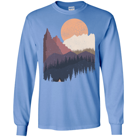 Scenic Camping Men's Long Sleeve T-Shirt