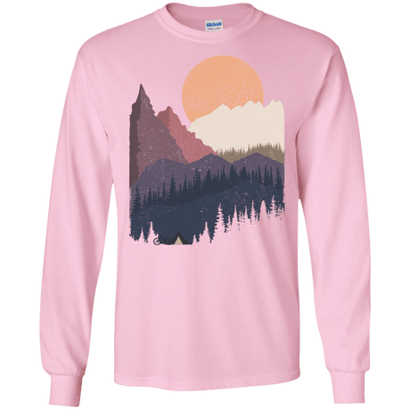 Scenic Camping Men's Long Sleeve T-Shirt