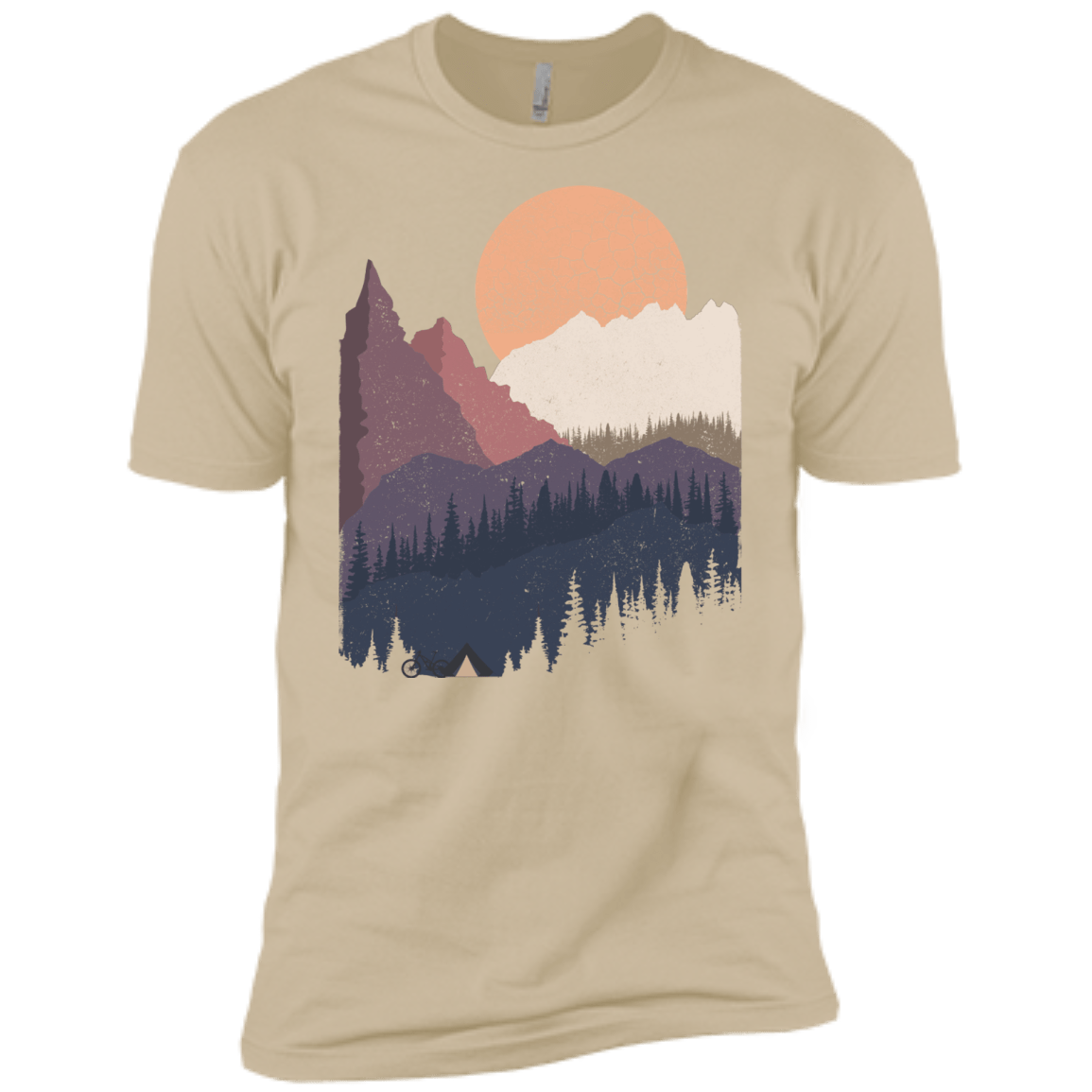 Scenic Camping Men's Premium T-Shirt
