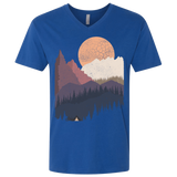 T-Shirts Royal / X-Small Scenic Camping Men's Premium V-Neck