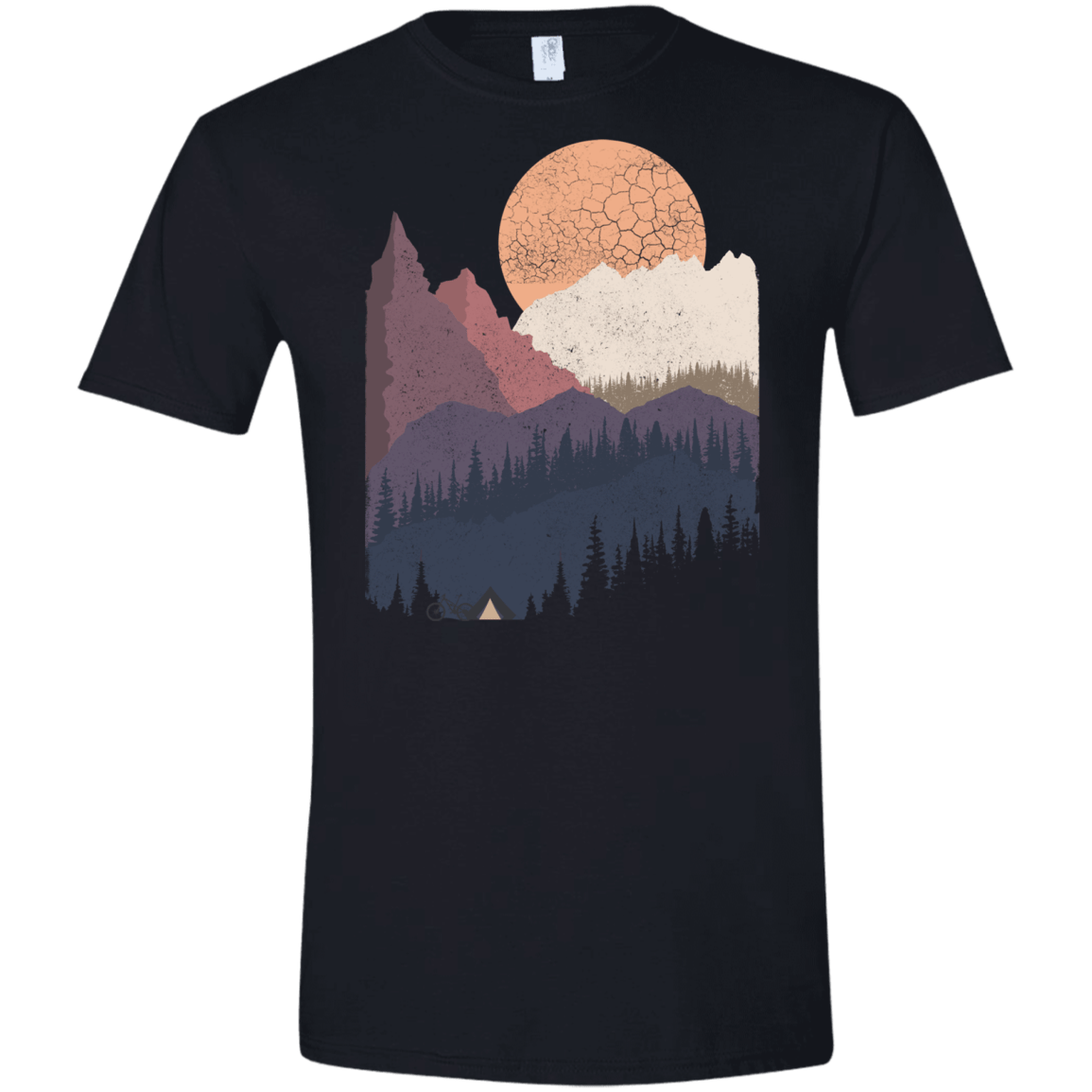 Scenic Camping Men's Semi-Fitted Softstyle
