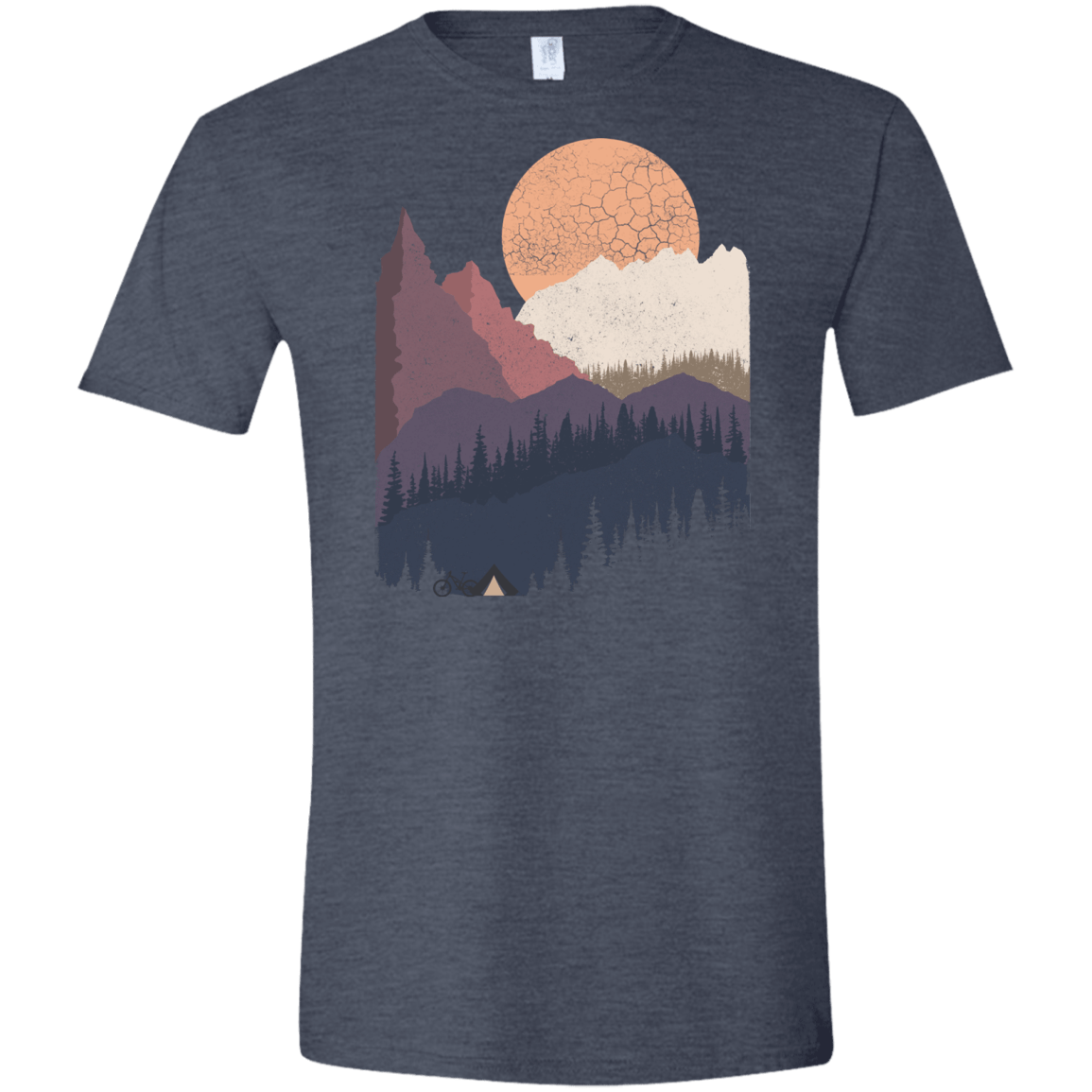 Scenic Camping Men's Semi-Fitted Softstyle
