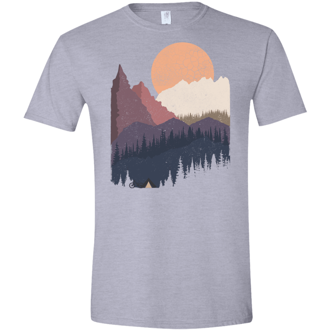 Scenic Camping Men's Semi-Fitted Softstyle