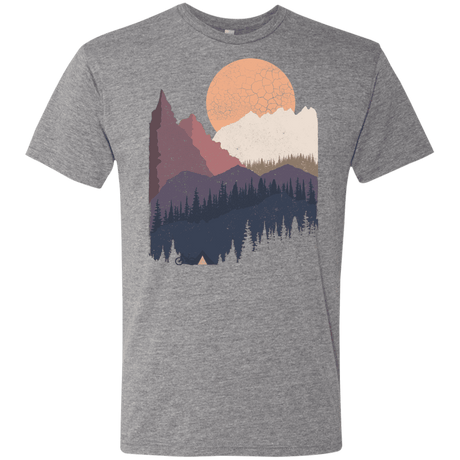 T-Shirts Premium Heather / S Scenic Camping Men's Triblend T-Shirt