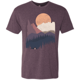T-Shirts Vintage Purple / S Scenic Camping Men's Triblend T-Shirt