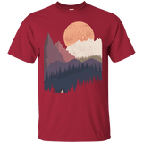 T-Shirts Cardinal / S Scenic Camping T-Shirt