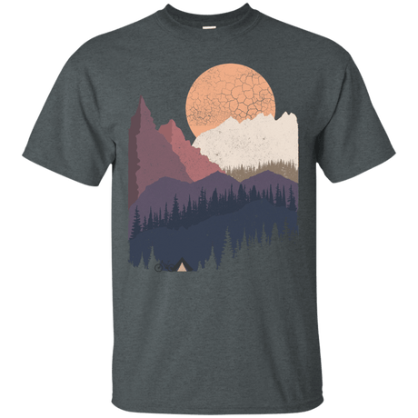 T-Shirts Dark Heather / S Scenic Camping T-Shirt