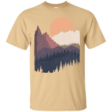 T-Shirts Vegas Gold / S Scenic Camping T-Shirt