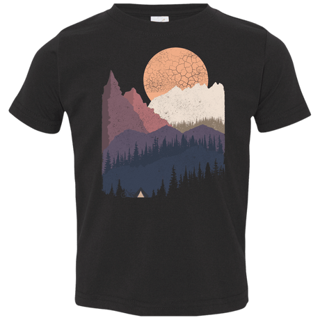 Scenic Camping Toddler Premium T-Shirt