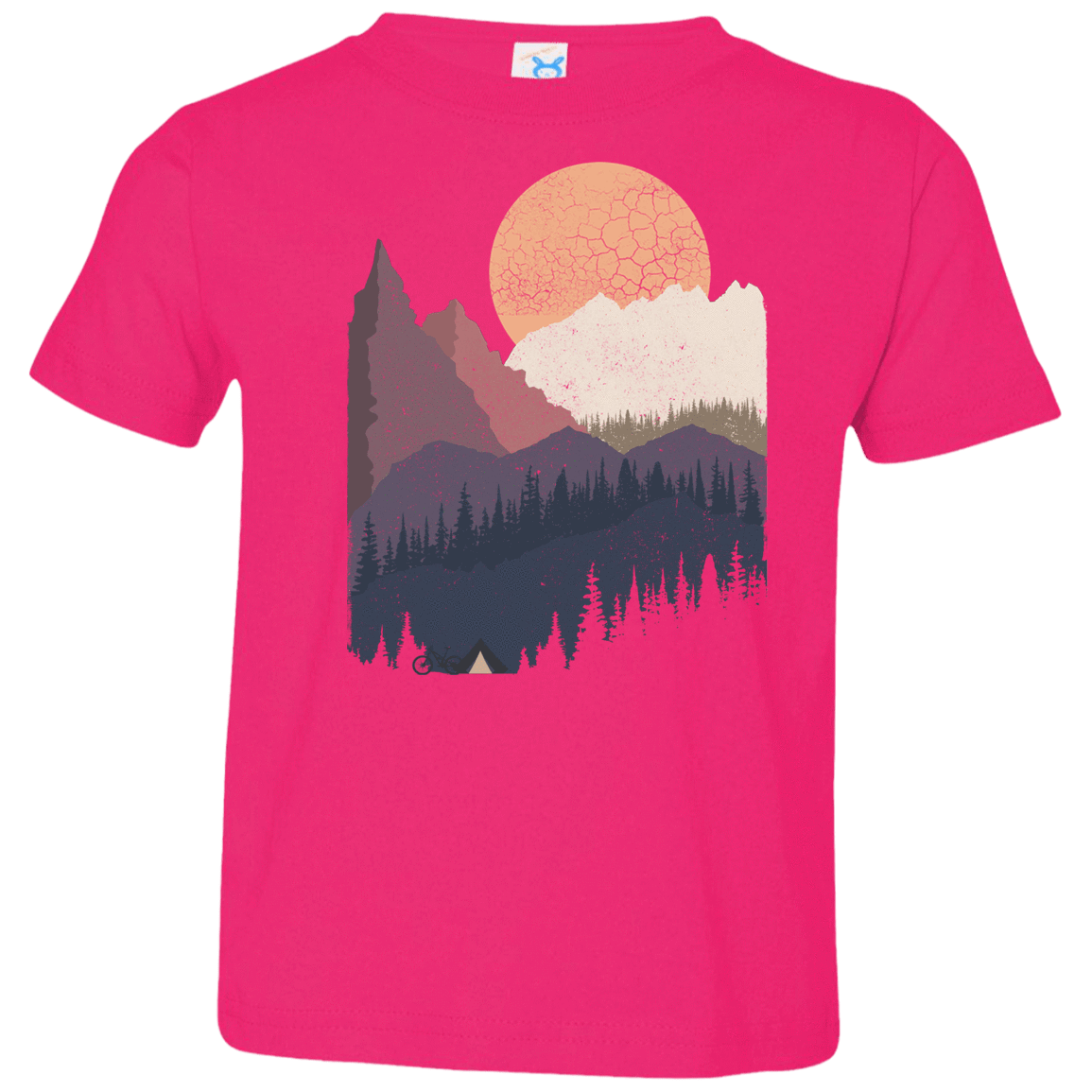 Scenic Camping Toddler Premium T-Shirt