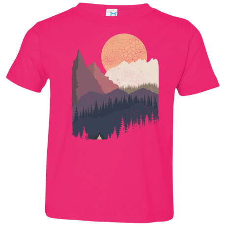 Scenic Camping Toddler Premium T-Shirt