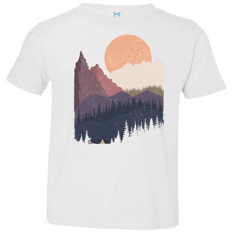 Scenic Camping Toddler Premium T-Shirt