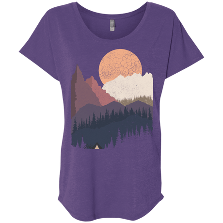Scenic Camping Triblend Dolman Sleeve