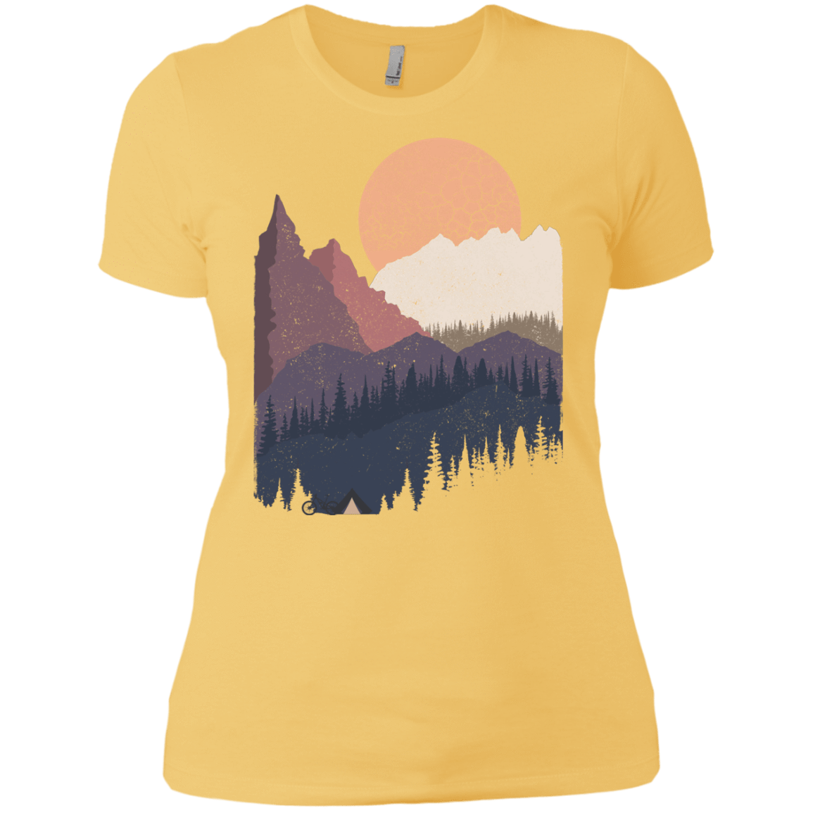 T-Shirts Banana Cream/ / X-Small Scenic Camping Women's Premium T-Shirt