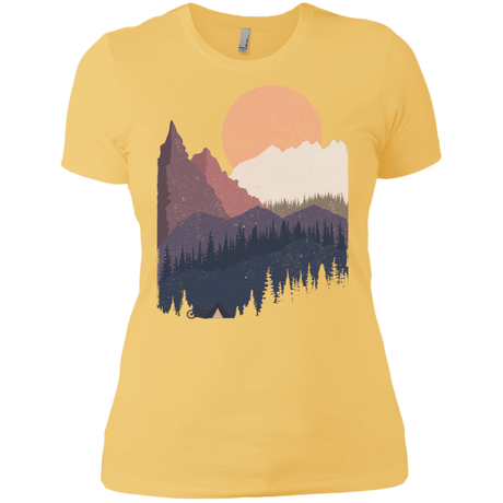 T-Shirts Banana Cream/ / X-Small Scenic Camping Women's Premium T-Shirt