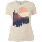 T-Shirts Ivory/ / X-Small Scenic Camping Women's Premium T-Shirt