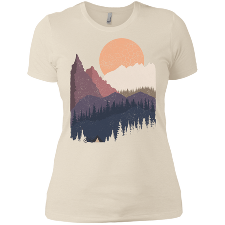 T-Shirts Ivory/ / X-Small Scenic Camping Women's Premium T-Shirt