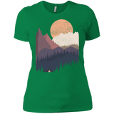 T-Shirts Kelly Green / X-Small Scenic Camping Women's Premium T-Shirt