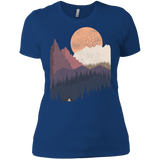 T-Shirts Royal / X-Small Scenic Camping Women's Premium T-Shirt