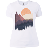 T-Shirts White / X-Small Scenic Camping Women's Premium T-Shirt