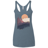 Scenic Camping Women's Triblend Racerback Tank