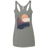 Scenic Camping Women's Triblend Racerback Tank