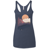 Scenic Camping Women's Triblend Racerback Tank
