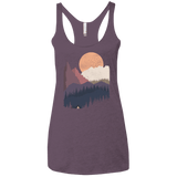 Scenic Camping Women's Triblend Racerback Tank