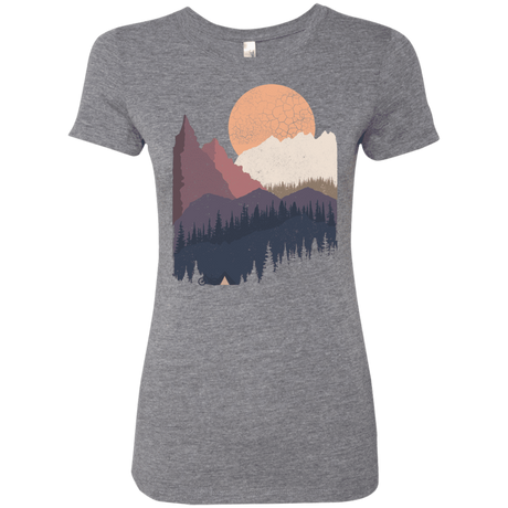 T-Shirts Premium Heather / S Scenic Camping Women's Triblend T-Shirt