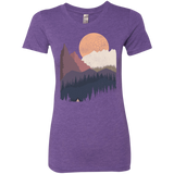T-Shirts Purple Rush / S Scenic Camping Women's Triblend T-Shirt