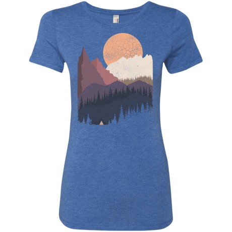 T-Shirts Vintage Royal / S Scenic Camping Women's Triblend T-Shirt