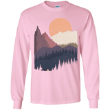 Scenic Camping Youth Long Sleeve T-Shirt