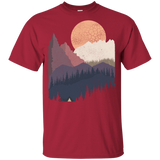 T-Shirts Cardinal / YXS Scenic Camping Youth T-Shirt