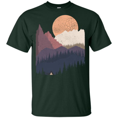 T-Shirts Forest / YXS Scenic Camping Youth T-Shirt