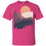 T-Shirts Heliconia / YXS Scenic Camping Youth T-Shirt